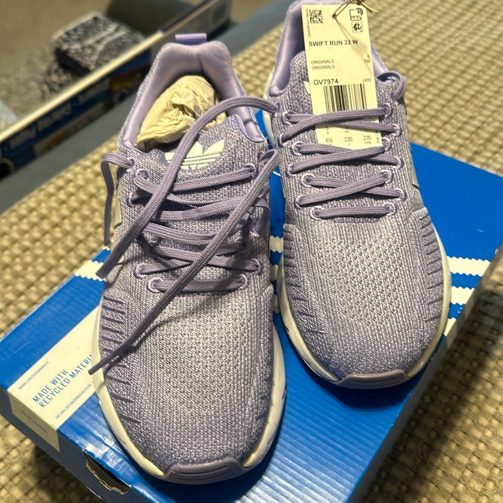 Adidas Swift Run Purple size 6.5